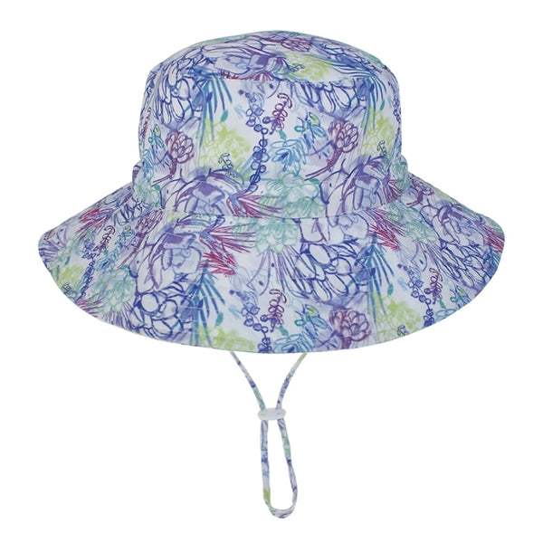 Toddler Sun Cap Bucket Hat w/ Wide Brim