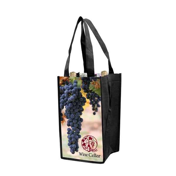 4 Bottles Wine Bag w/Collapsible Pocket(by AIR to CA)
