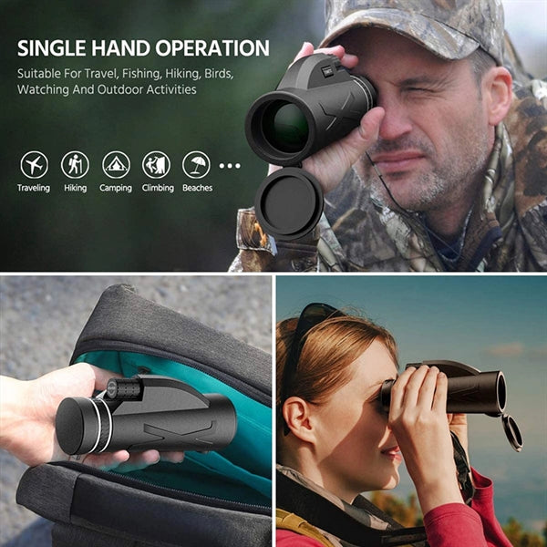 80X100 Outdoor Monocular Night Vision Telescope