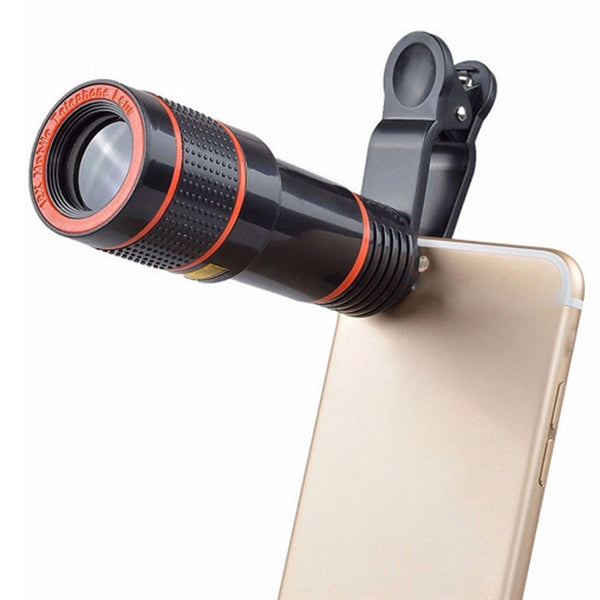 12X Outdoor Monocular Phone Lens Telescope