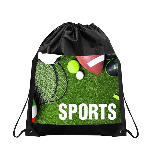 Open Pocket Drawstring Backpack (CUSTOM)