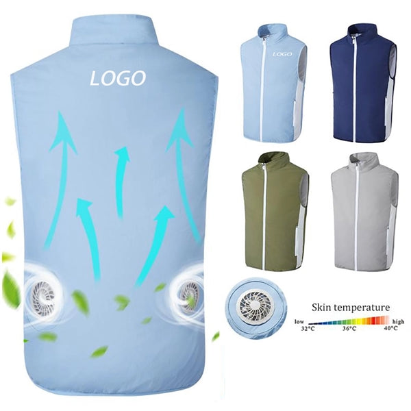 Lightweight Cooling Fan Vest