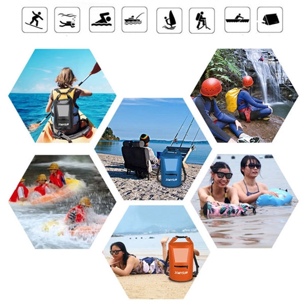 Waterproof Dry Bag With Touchscreen Phone Case