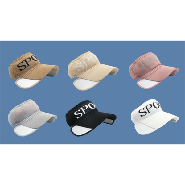 Outdoor peaked Polyester Visor Cap
