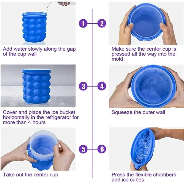 Large Silicone Ice Bucket