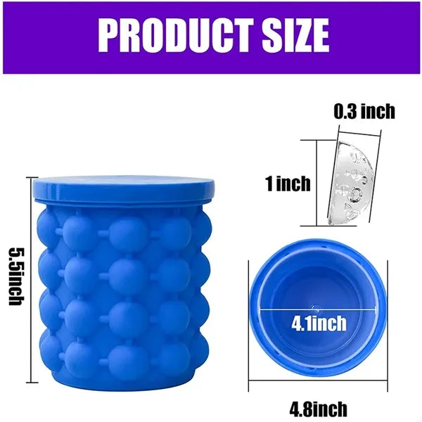 Large Silicone Ice Bucket