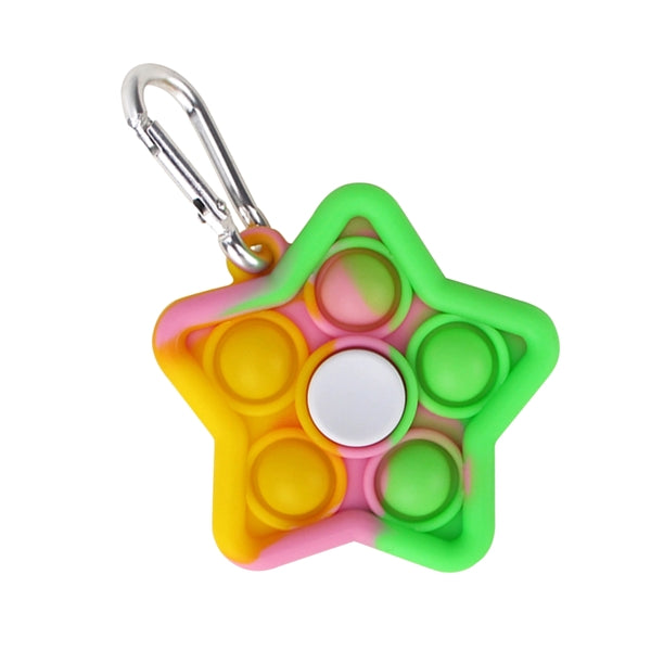 Star Push Bubble Fidget Spinner