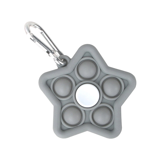 Star Push Bubble Fidget Spinner