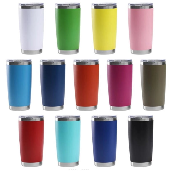 20 oz Double Wall Stainless Steel Tumbler