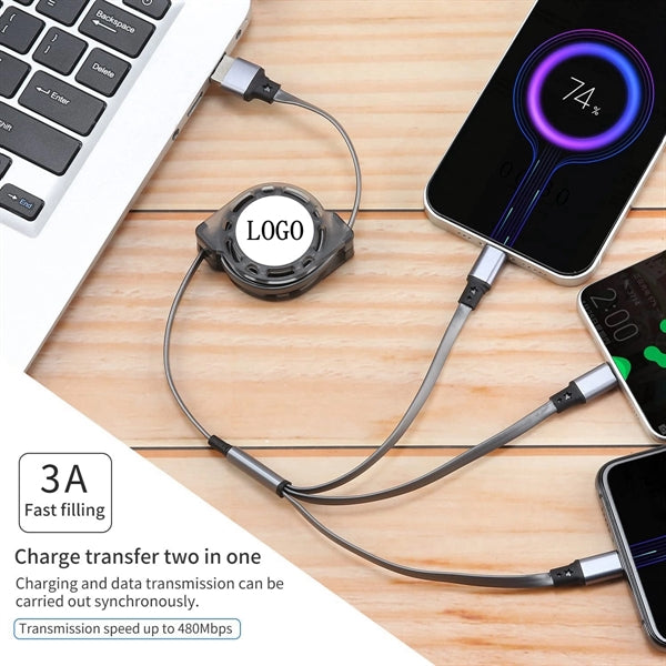 3 In 1 Multi Usb Charger