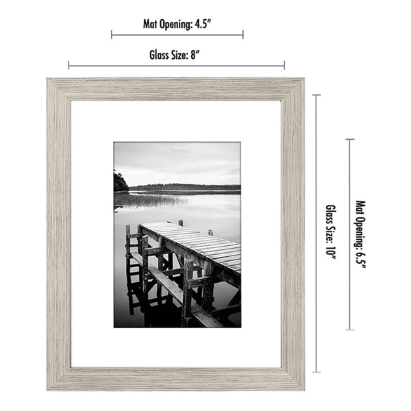 8X10 Picture Frame In Driftwood
