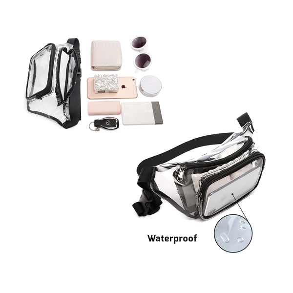 Waterproof Waist Purse Transparent Fanny Pack