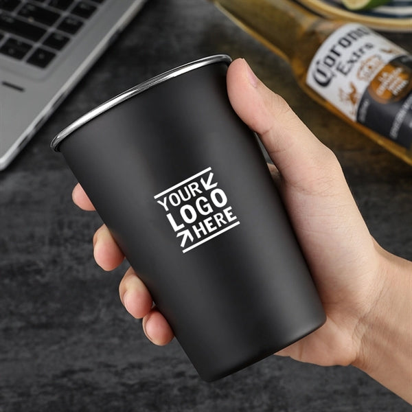 Black Stainless Steel Tumblers 17oz