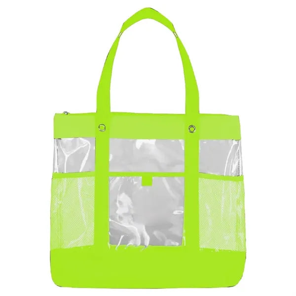 Clear Canvas Tote Bag