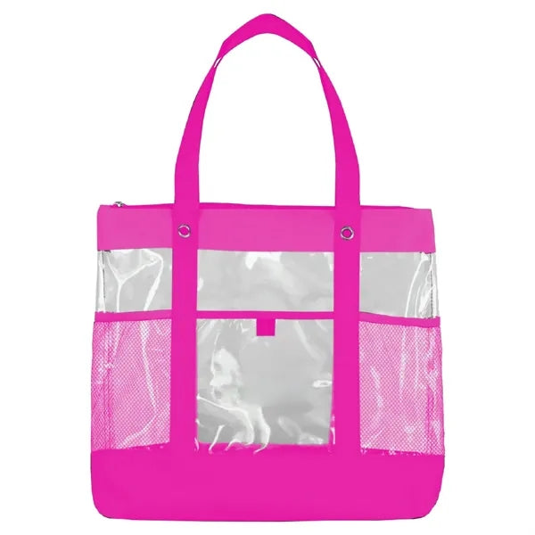 Clear Canvas Tote Bag