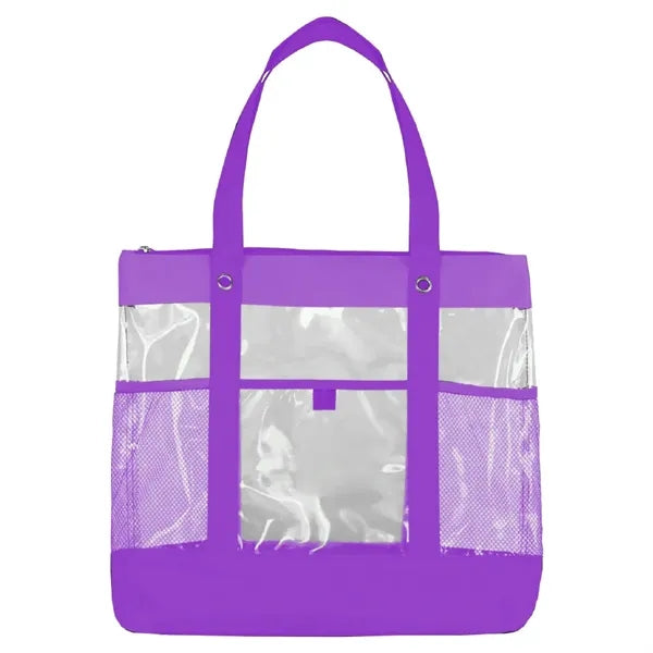 Clear Canvas Tote Bag