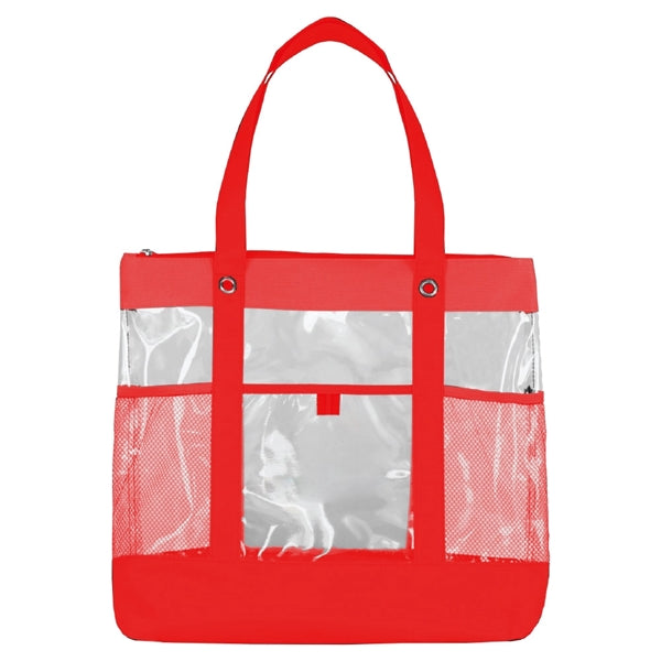 Clear Canvas Tote Bag