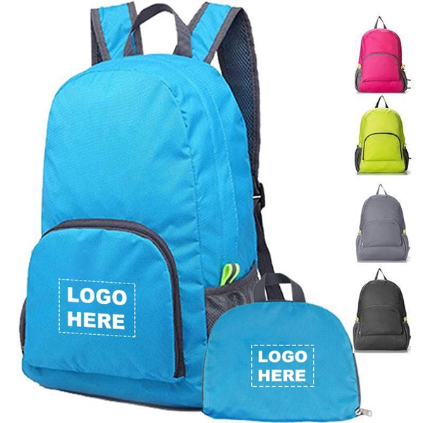 Printed Lightweight Foldable Waterproof Travel Backpack