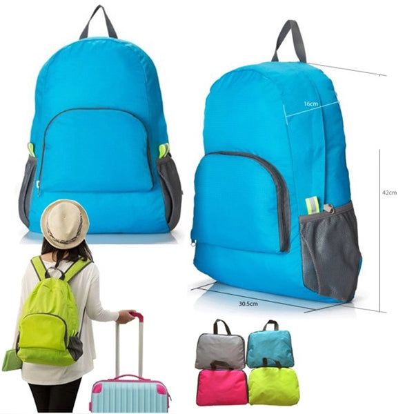 Printed Lightweight Foldable Waterproof Travel Backpack