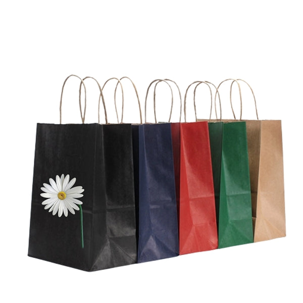 8.3"x4.3"x10.6" Paper Gift Bags with Handles