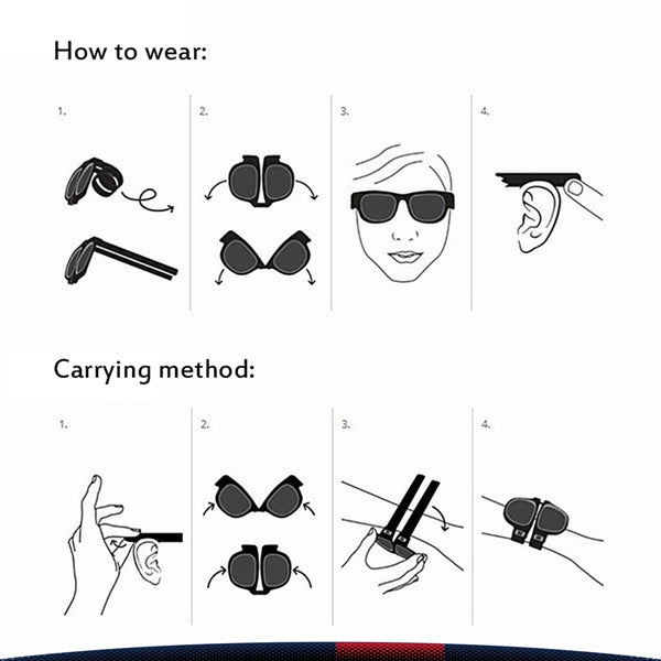 New Foldable Sunglasses