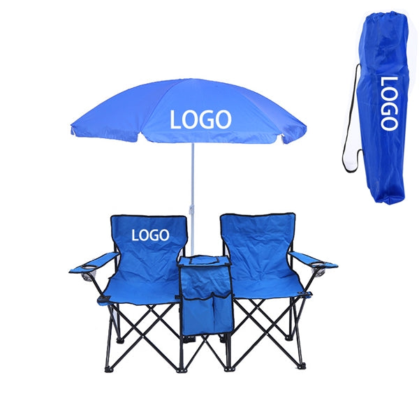 Portable Foldable Beach Chair with Umbrella