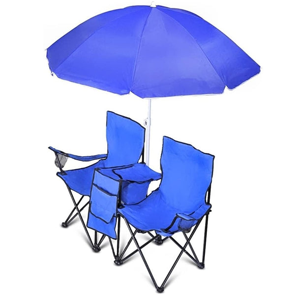 Portable Foldable Beach Chair with Umbrella