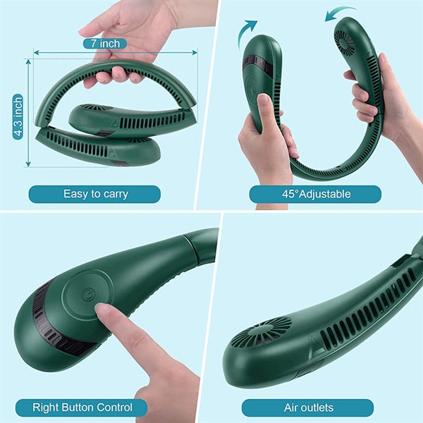 Foldable Neck Fan for Sport