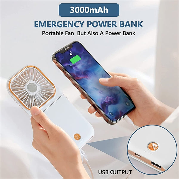Mini Portable Handled Fan