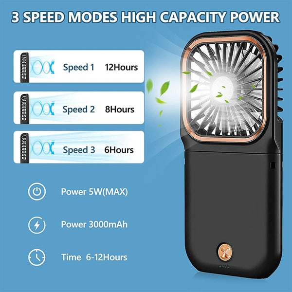 Mini Portable Handled Fan