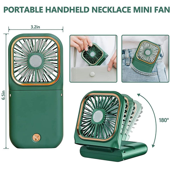 Mini Portable Handled Fan