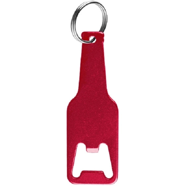 Metal Bottle Opener with Key Ring