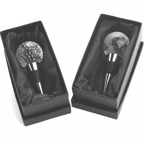 Crystal Globe Wine Stopper