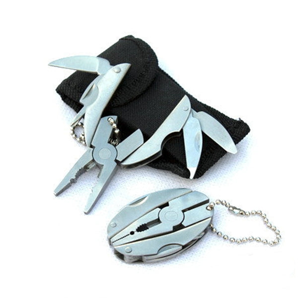 Foldable multi function pocket pliers