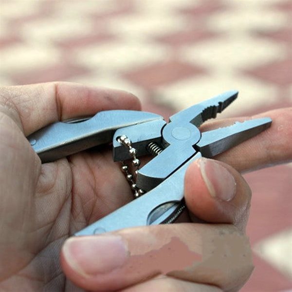 Foldable multi function pocket pliers
