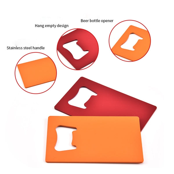 Stainless Steel Credit Card Bottle Opener
