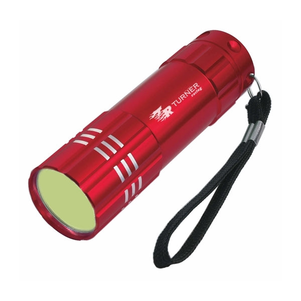 COB LED Flashlight with Wrist Strip
