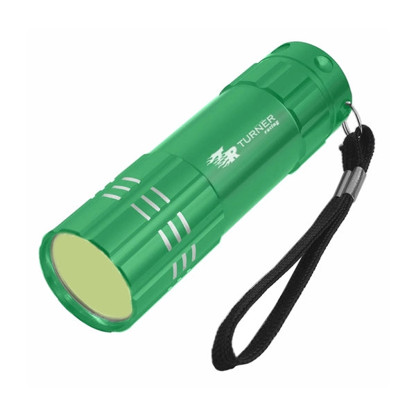 COB LED Flashlight with Wrist Strip