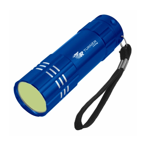 COB LED Flashlight with Wrist Strip