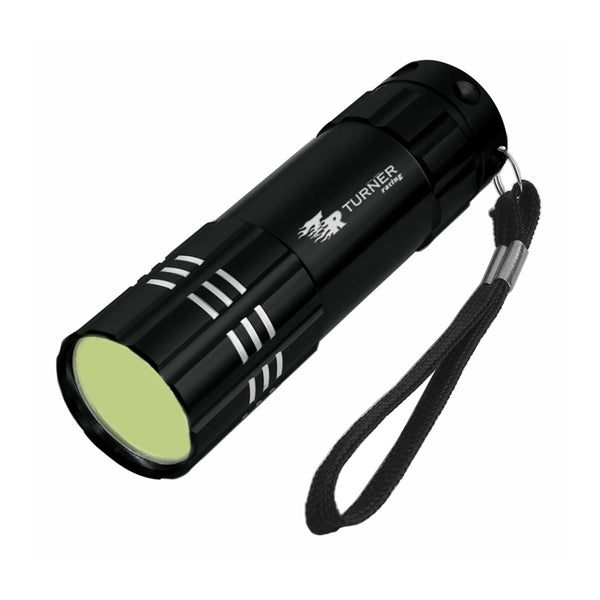 COB LED Flashlight with Wrist Strip