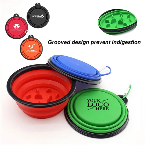 Collapsible Dog Bowl, Foldable Expandable Cup Dish for Pet