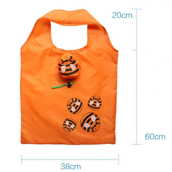 Cute Fruits Bazaar RPET Foldable Shopping Tote Bags