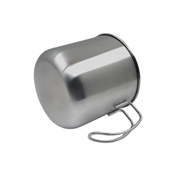 Stainless Steel Coffee Mug With Wire Handle