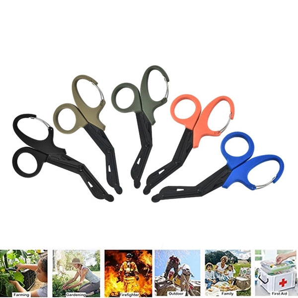 EMT Stainless Steel Scissors W/Carabiner
