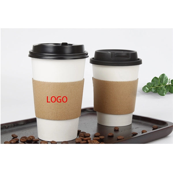 16 Oz Paper Coffee Cup Sleeves