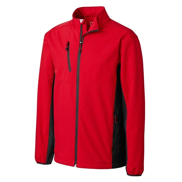Clique Narvik Recycled Colorblock Stretch Softshell Mens ...