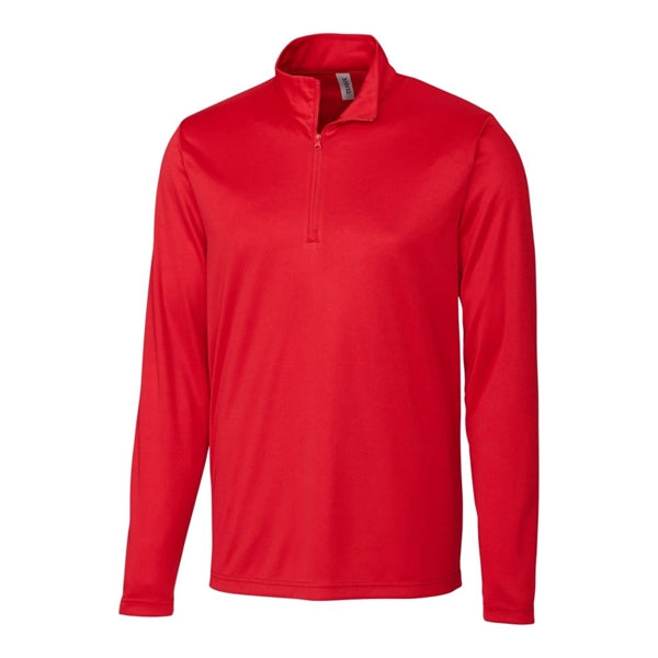 Clique Spin Solution-dyed Performance Interlock Mens Half...