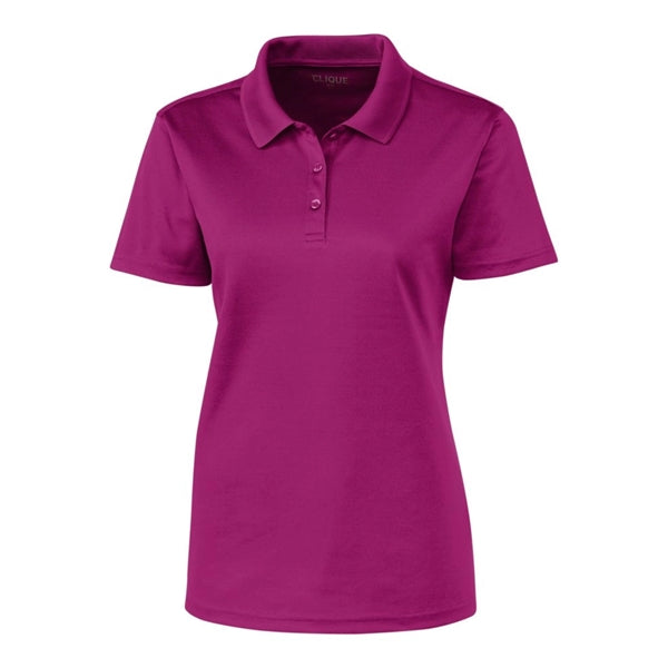 Clique Spin Solution-dyed Performance Pique Womens Polo