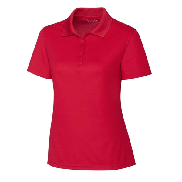 Clique Spin Solution-dyed Performance Pique Womens Polo