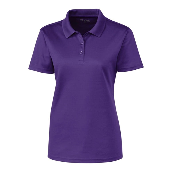 Clique Spin Solution-dyed Performance Pique Womens Polo
